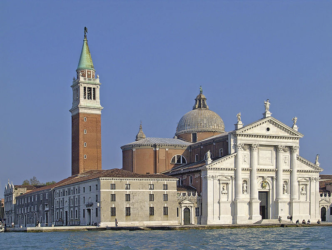 Basilika San Giorgio Maggiore in Venedig, erbaut von Andrea Palladio ab 1566