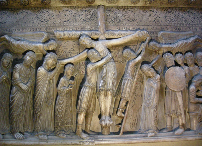 Kreuzabnahme im Dom von Parma, 1178