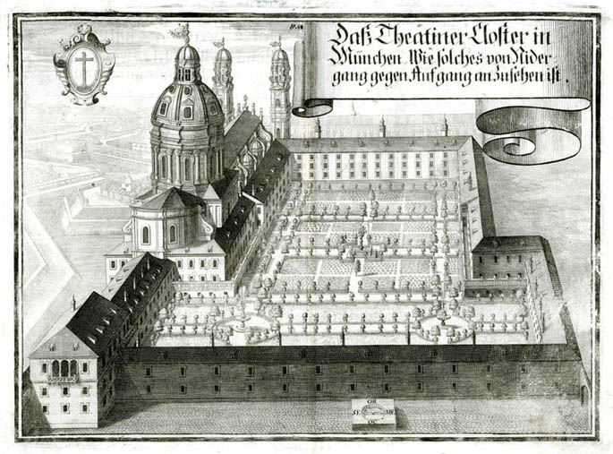 Daß Theatiner Closter in München