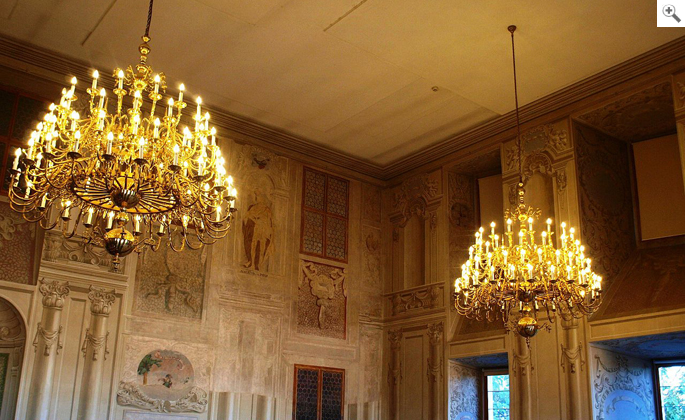 Salone delle feste nel Palazzo Lobkowicz