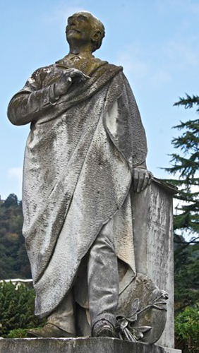 Antonio Chiattone, Grabmal für Carlo Bossoli