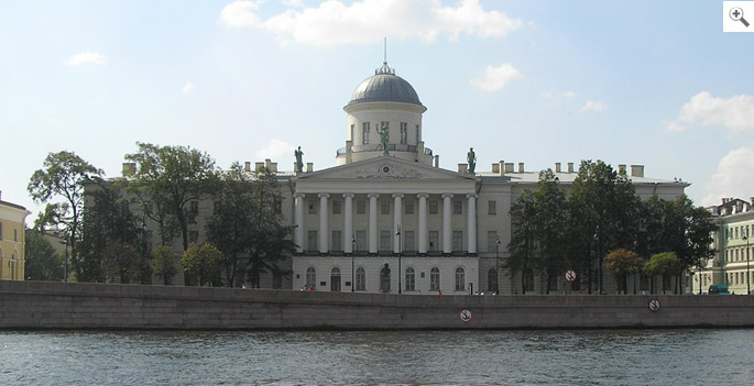 Institut für russische Literatur (Puschkin-Haus) in St. Petersburg