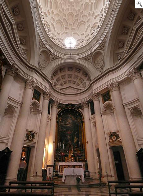 Kirche San Carlo alle Quattro Fontane in Rom