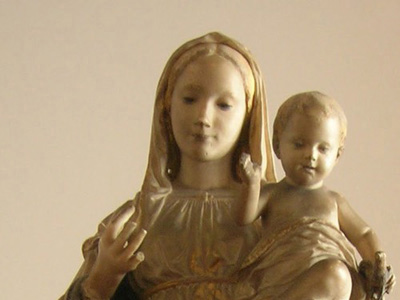 Madonna del latte von Domenico Gaggini Galleria Regionale della Sicilia Palermo
