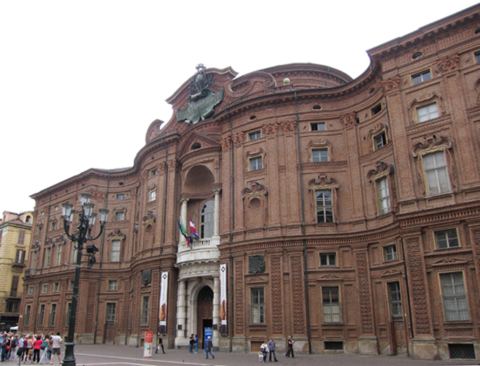>Palazzo Carignano, Turin