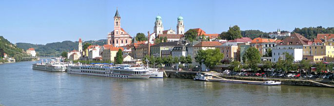Passau Altstadt Panorama