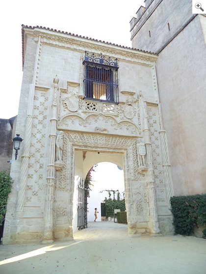 Puerta de Marchena, Palazzo Alcazar di Siviglia