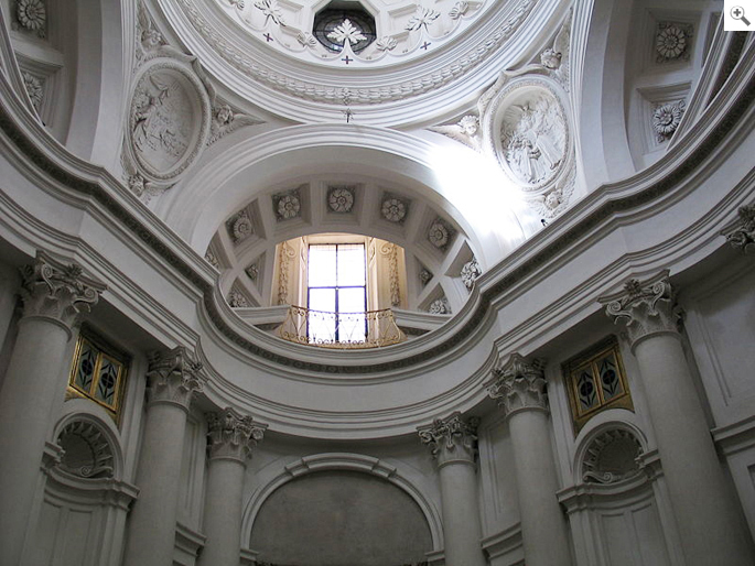San Carlo Quattro Fontane interno Rom