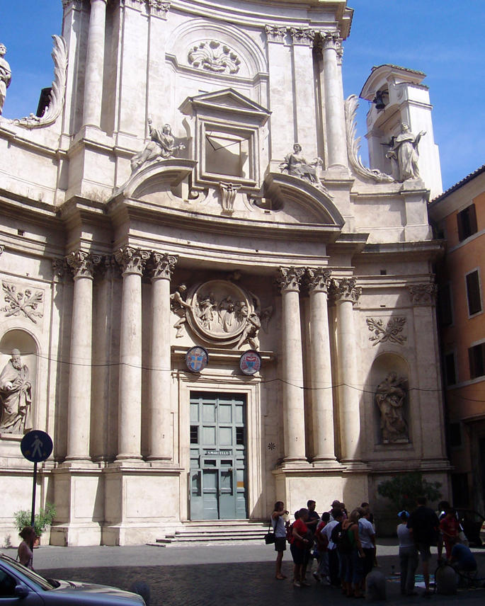 facciata della chiesa di San Marcello al Corso a Roma