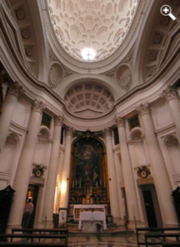 San Carlo Quattro Fontane interno Rom