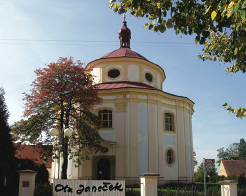 St. Veit Kirche in Dobřany bei Pilsen