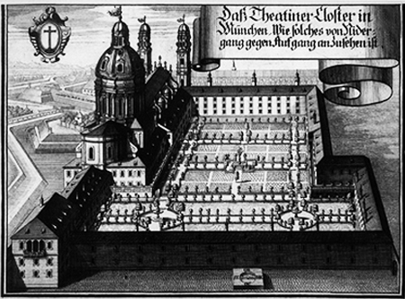 Das Theatiner Closter in München