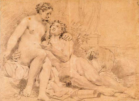 Pietro Scotti, Venus und Mars in der Bildergalerie von Schloss Ludwigsburg (D)